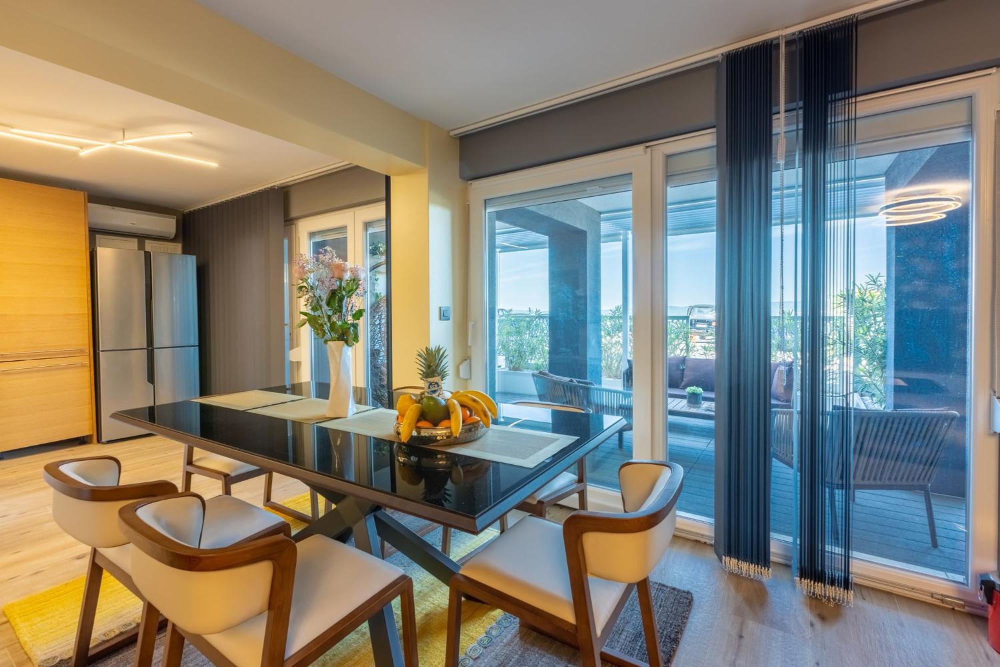 Panoramica Apartment With Whirlpool Crikvenica Luaran gambar