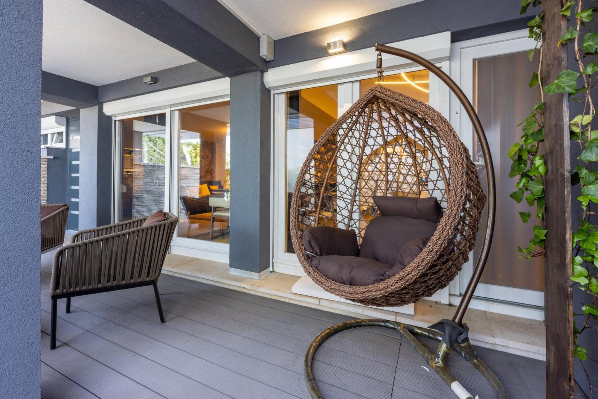 Panoramica Apartment With Whirlpool Crikvenica Luaran gambar